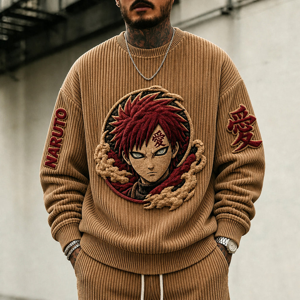 Naruto Unisex Anime-print Crewneck Sweatshirt
