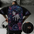 Demon Slayer Vintage Anime Print T-shirt