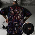 Demon Slayer Vintage Anime Print T-shirt