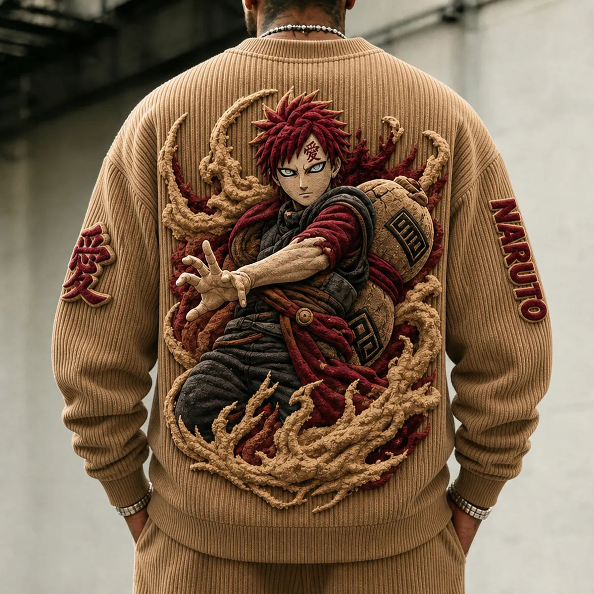 Naruto Unisex Anime-print Crewneck Sweatshirt