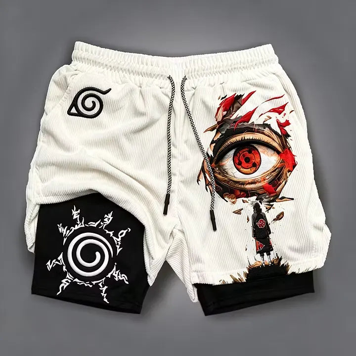 Naruto Corduroy Shorts
