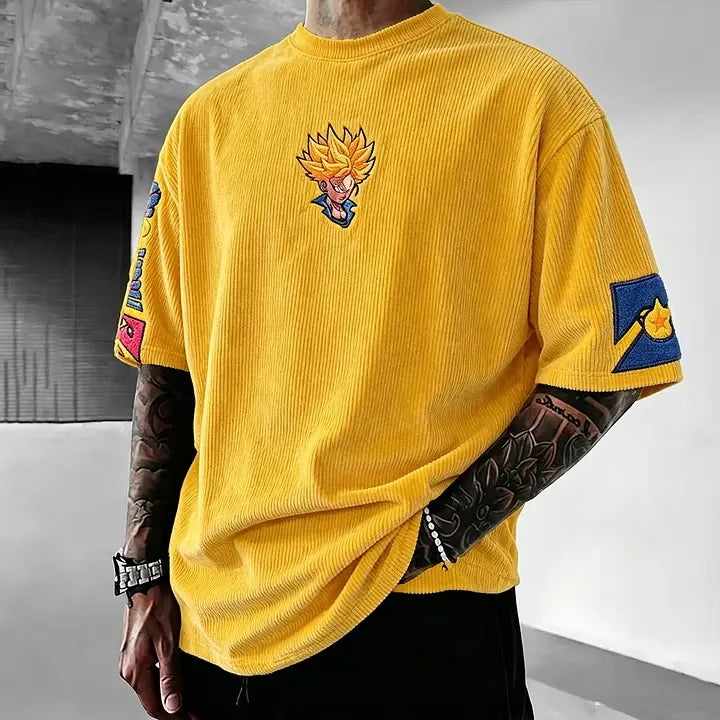Naruto Vintage Corduroy T-Shirt