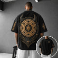 Naruto Unisex Anime-Style Retro Corduroy Oversized T-Shirt